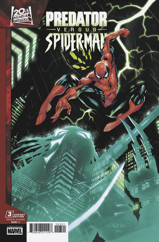 Predator vs Spider-Man (2025) #3 Patrick Gleason Variant