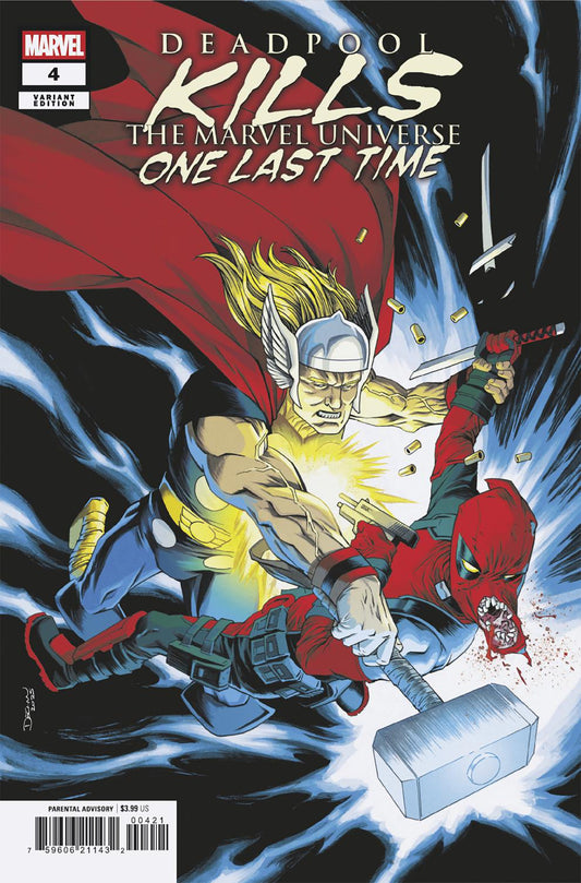 Deadpool Kills The Marvel Universe One Last Time (2025) #4 Declan Shalvey Variant