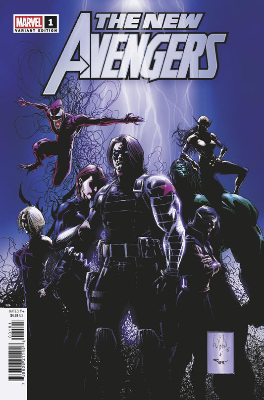 New Avengers (2025) #1 Whilce Portacio Spoiler Homage Variant