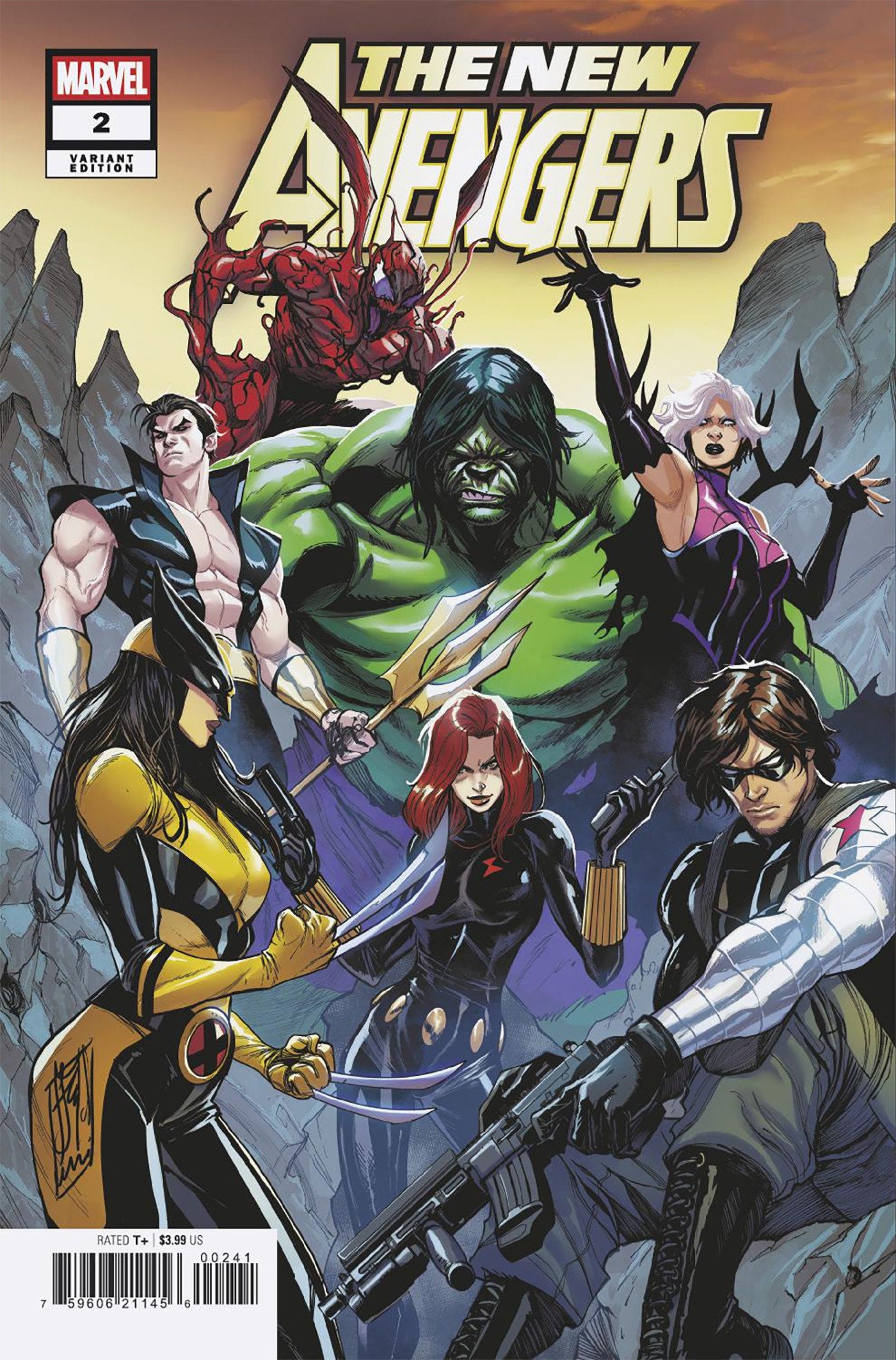 New Avengers (2025) #2 Stefano Caselli Variant