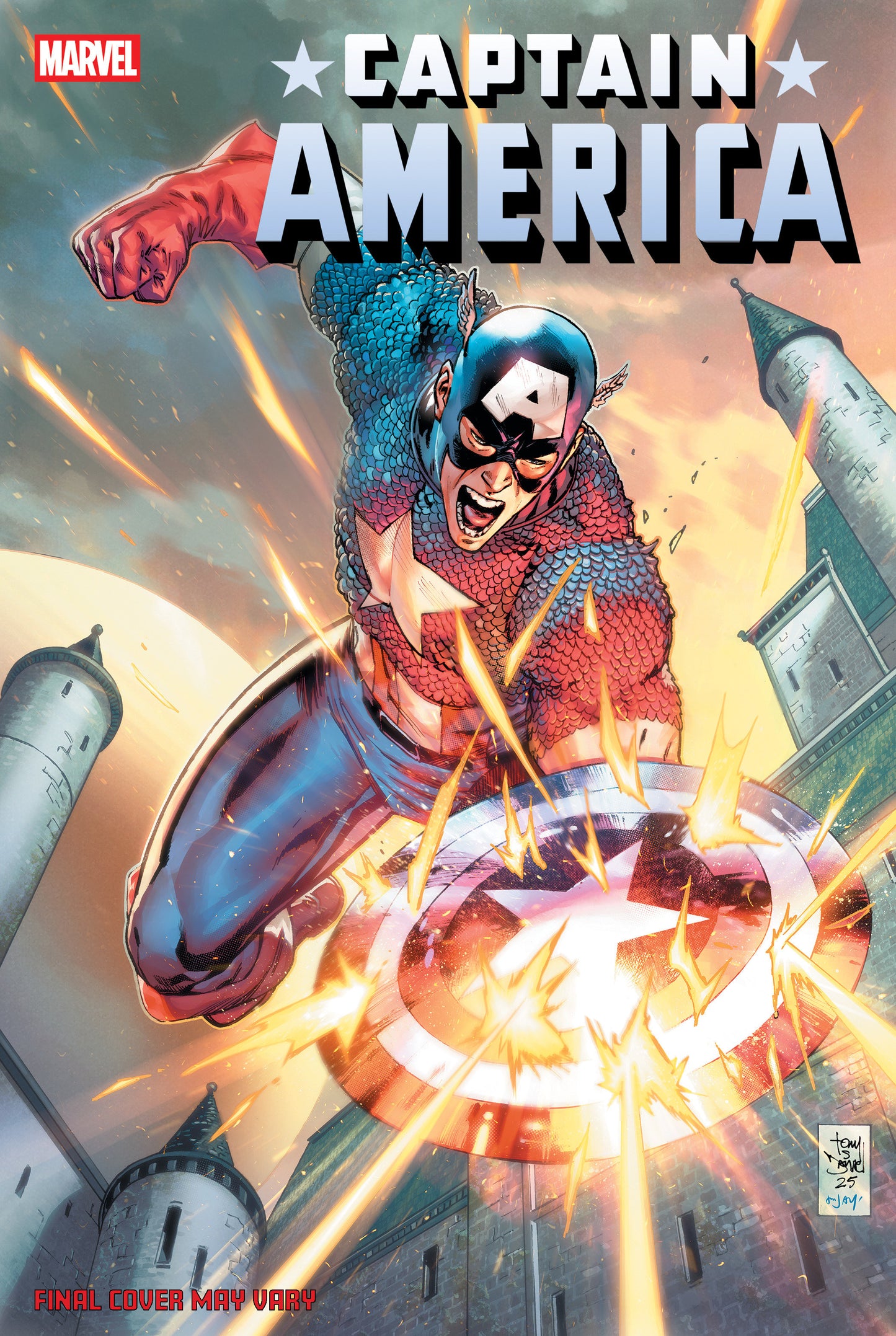 Captain America #9 Tony Daniel 1:25 Variant