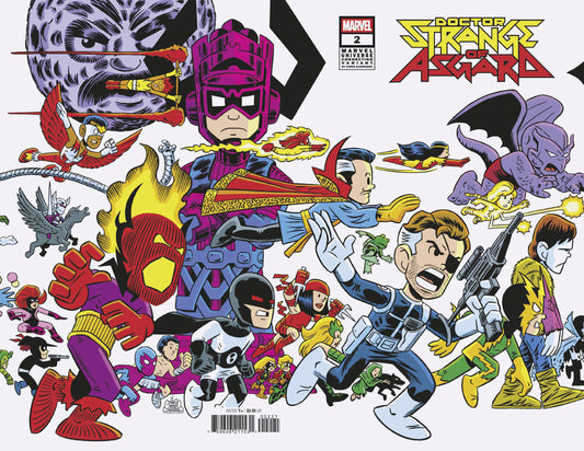 Doctor Strange Of Asgard (2025) #2 Chris Giarrusso Marvel Universe Connecting Wrap Variant D