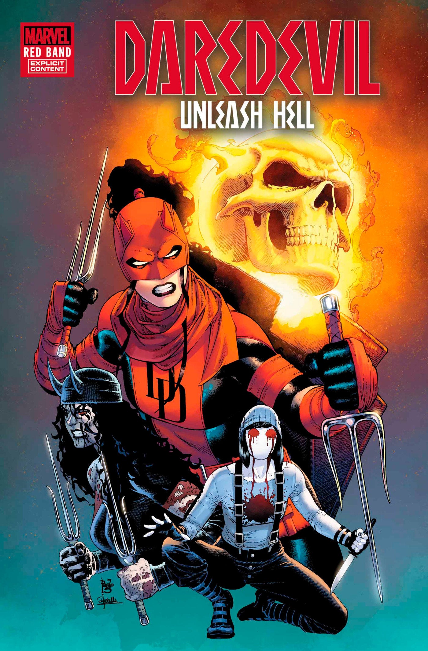 Daredevil: Unleash Hell - Red Band (2025) #5 [Polybagged]