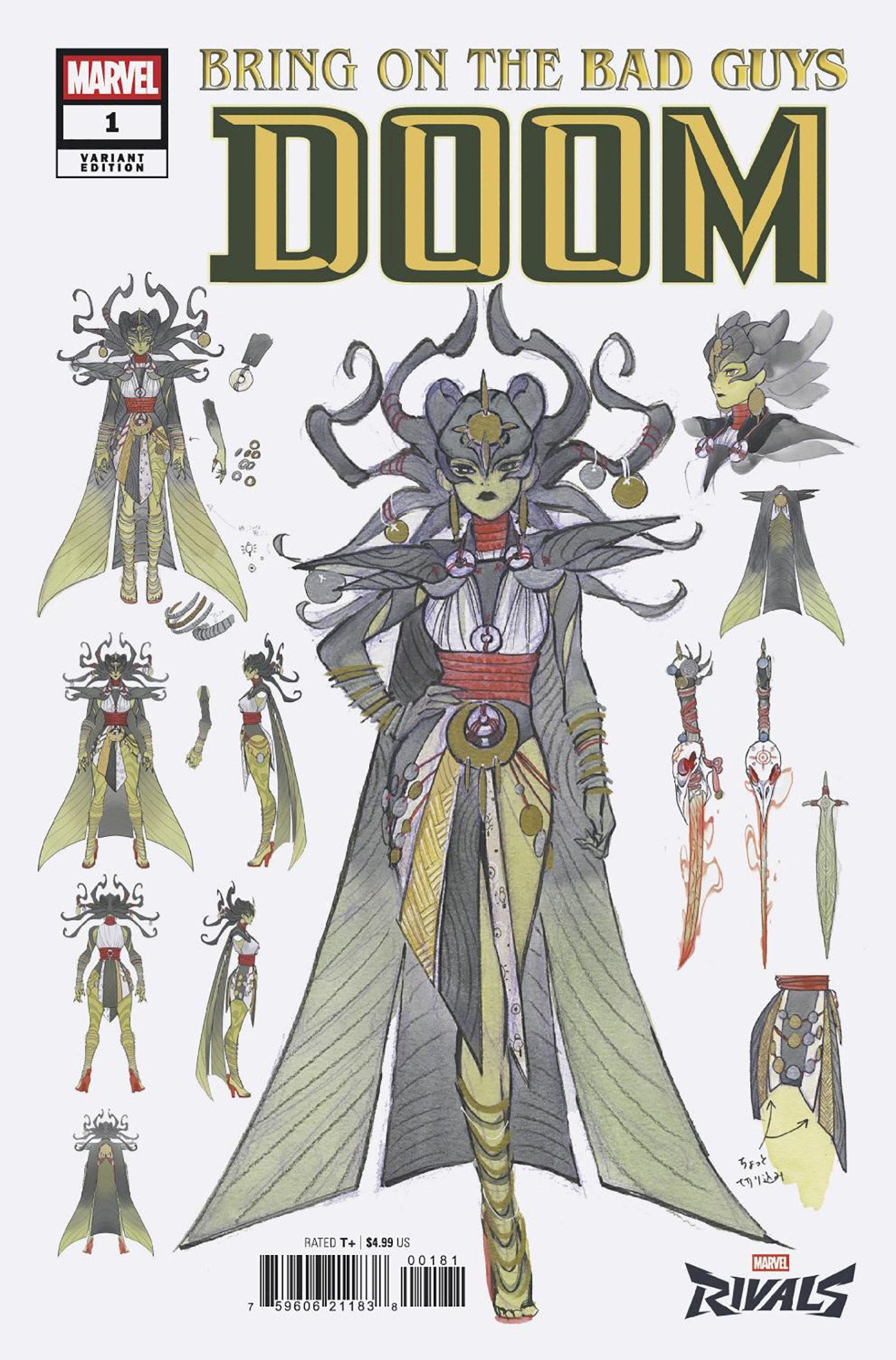Bring On The Bad Guys: Doom (2025) #1 Peach Momoko Marvel Rivals Variant