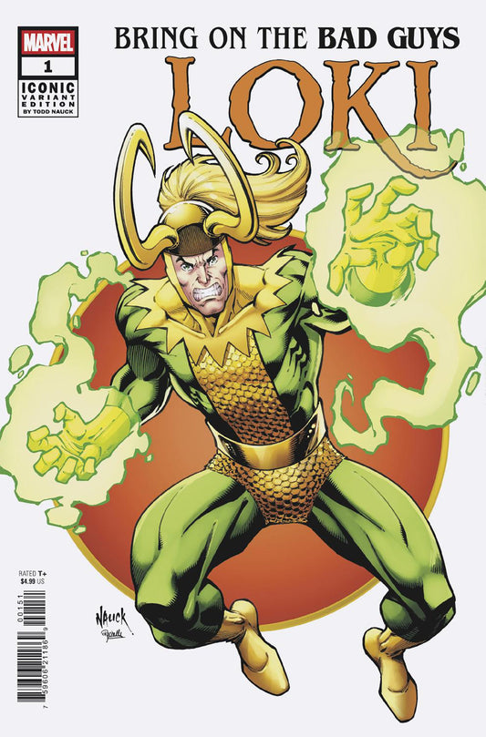 Bring On The Bad Guys: Loki (2025) #1 Todd Nauck Iconic Variant