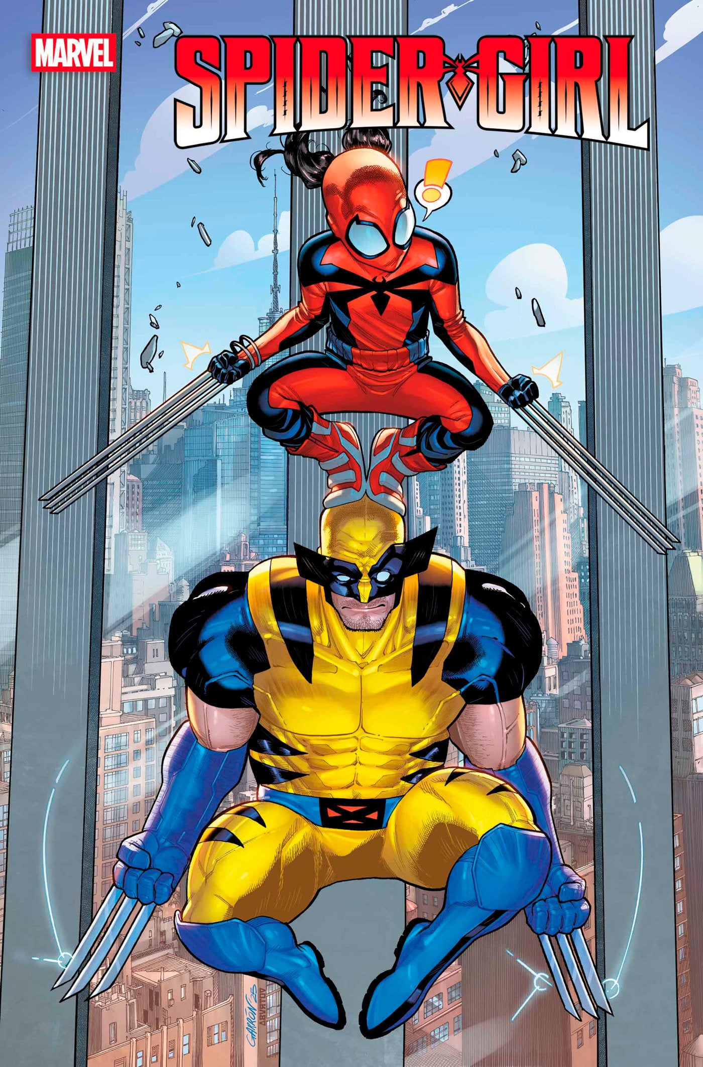 Spider-Girl (2025) #1 Javier Garron Spider-Girl Funhouse Mirror Variant