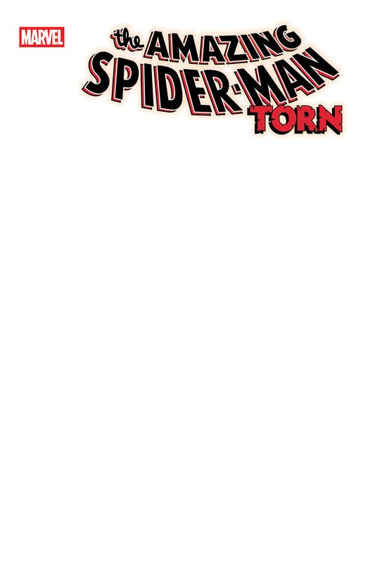 Amazing Spider Man: Torn #1 Blank Cover Variant