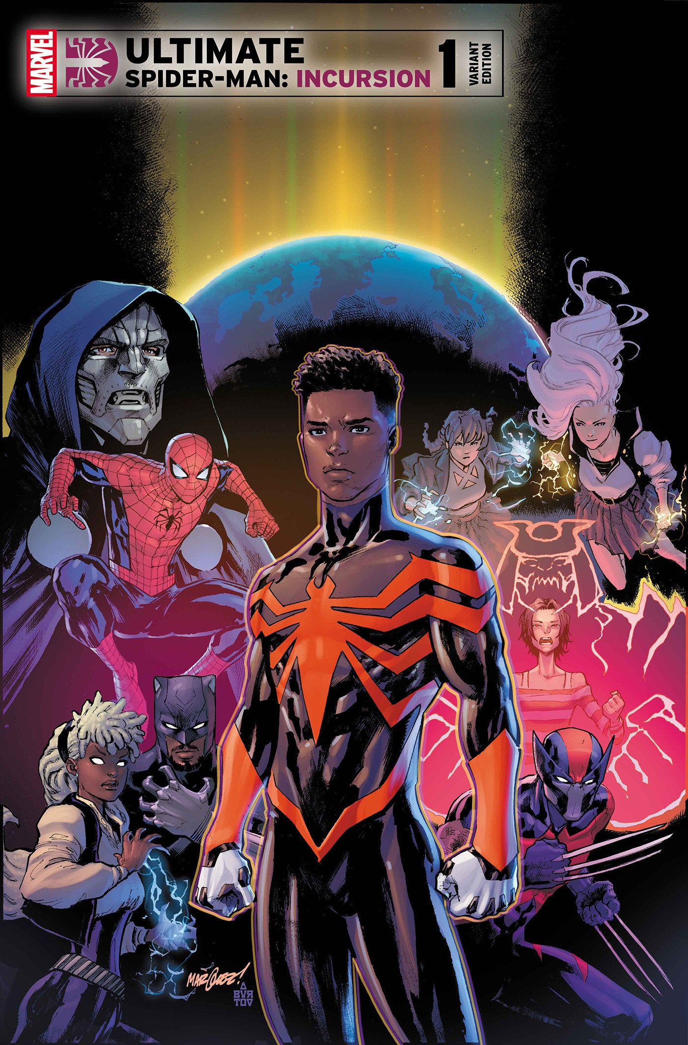 Ultimate Spider-Man: Incursion (2025) #1 David Marquez 1:25 Variant