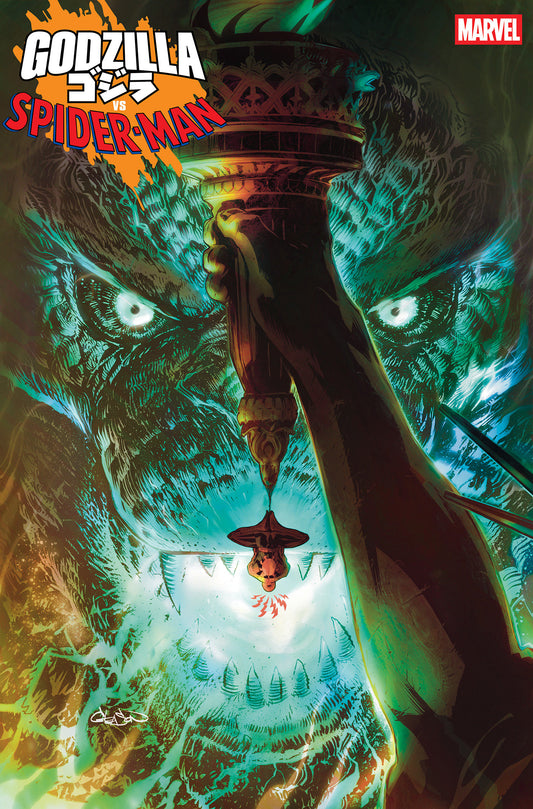 Godzilla vs Spider-Man (2025) #1 Patrick Gleason Foil Variant