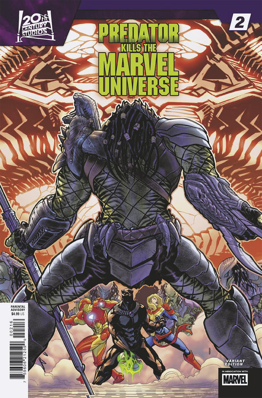 Predator Kills The Marvel Universe #2 David Baldeon 1:25 Variant