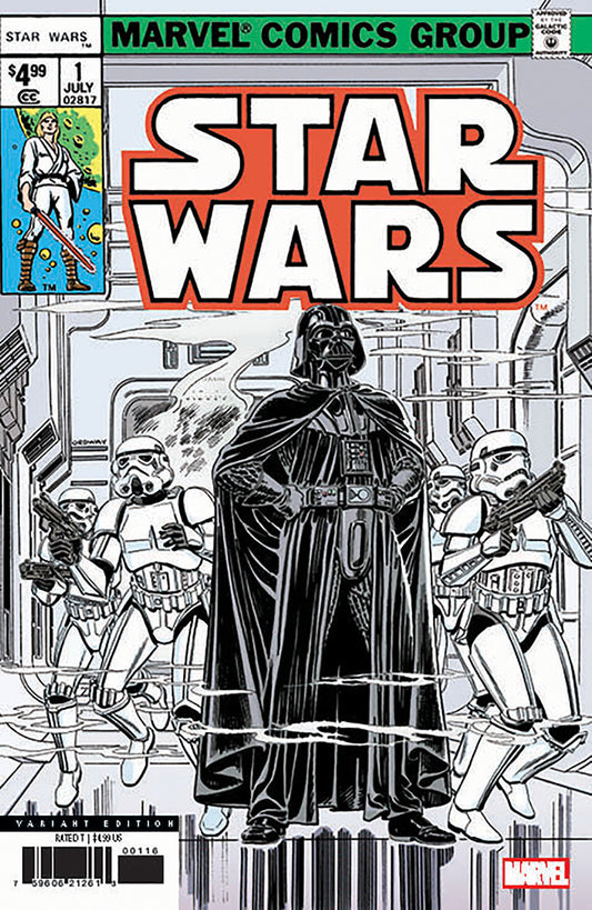 Star Wars (1977) #1 Facsimile Edition Jerry Ordway 1:25 Variant