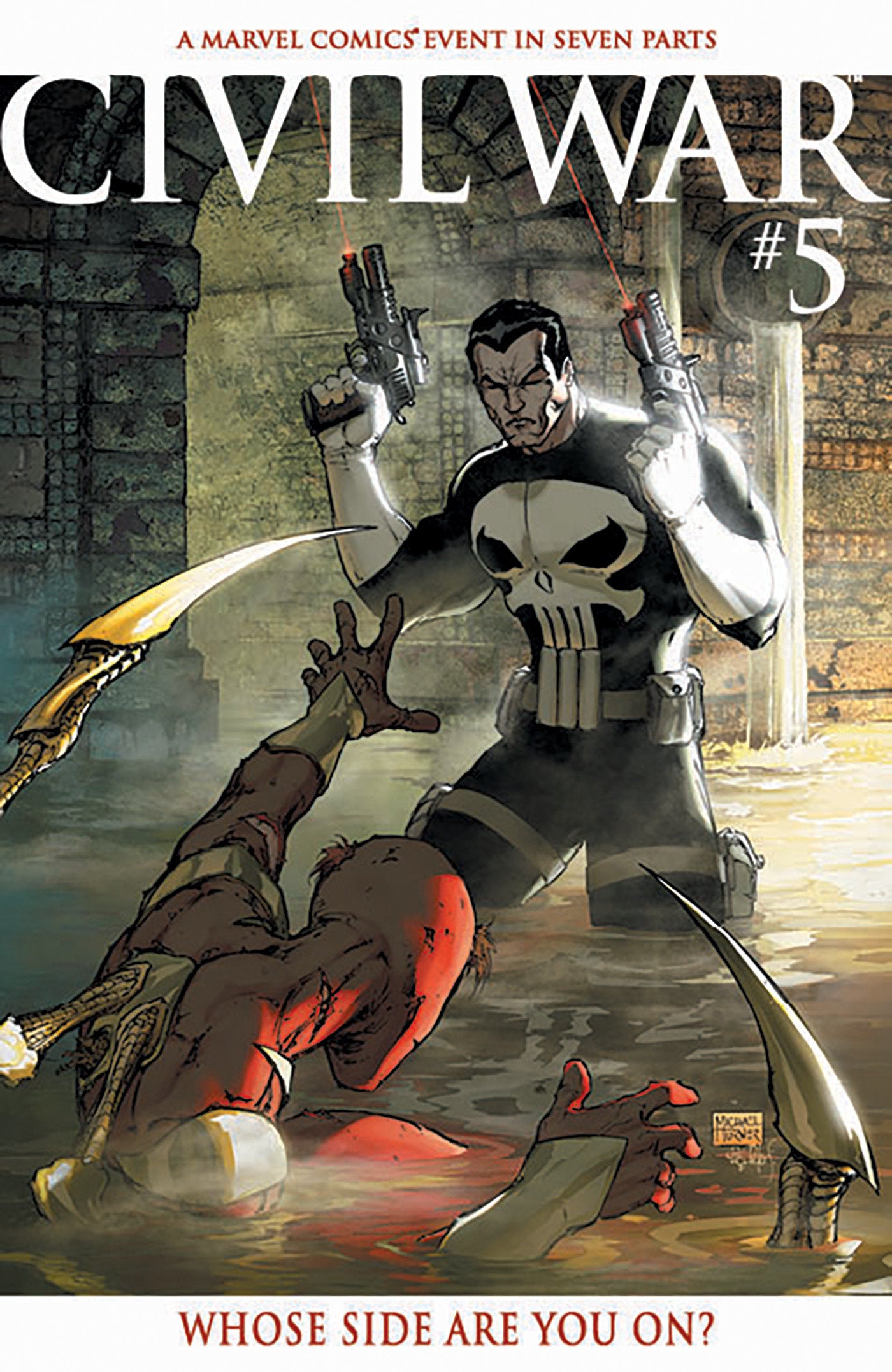 Civil War #5 Facsimile Edition Michael Turner Foil Variant