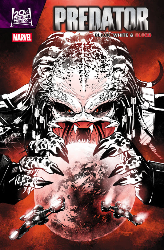 Predator: Black, White & Blood #4 Stephen Segovia 1:25 Variant