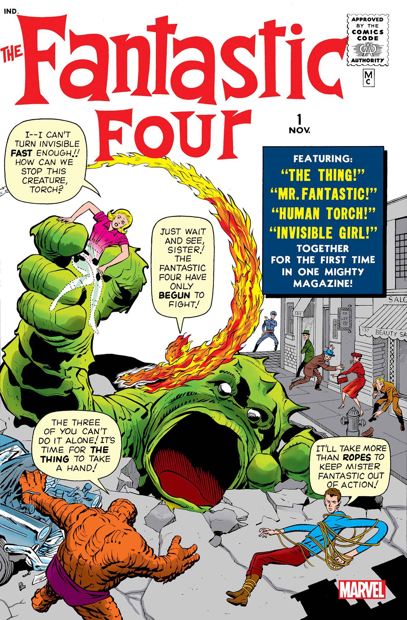 Fantastic Four # 1 Facsimile Edition [New Printing 2]
