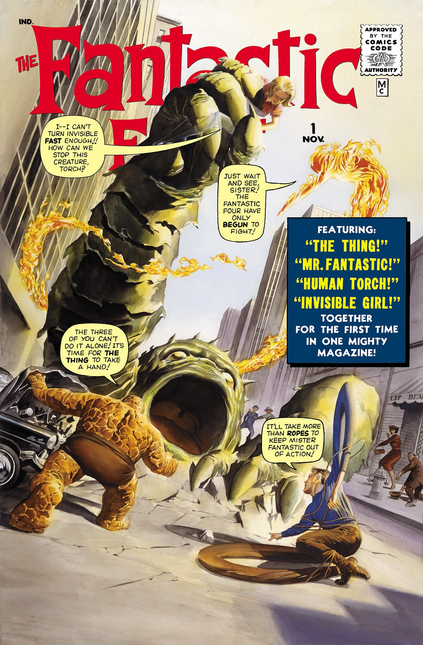 Fantastic Four # 1 Facsimile Edition Alex Ross Variant [New Printing 2]