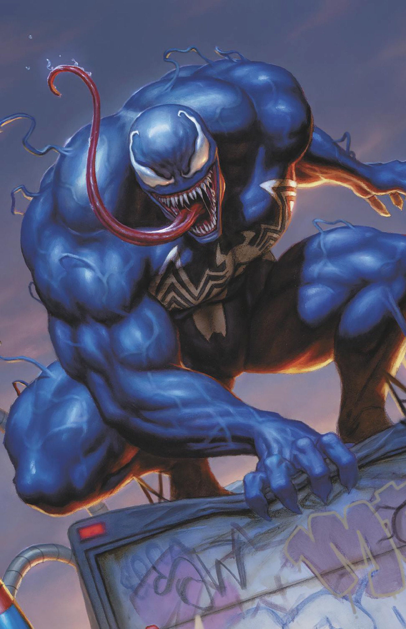 Venom #258 Dan Dos Santos Magic: The Gathering 1:50 Virgin Variant