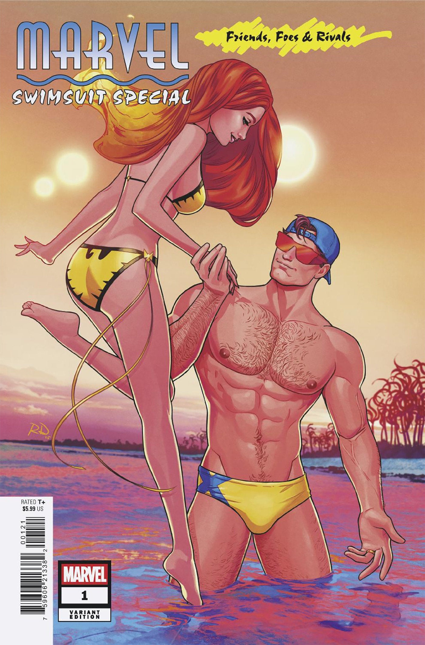Marvel Swimsuit Special: Friends, Foes & Rivals (2025) #1 Russell Dauterman Variant