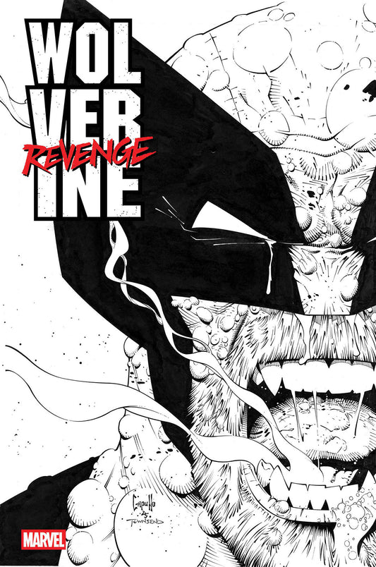 Wolverine: Revenge Red Band: Raw Black & White Edition #4 [Polybagged]