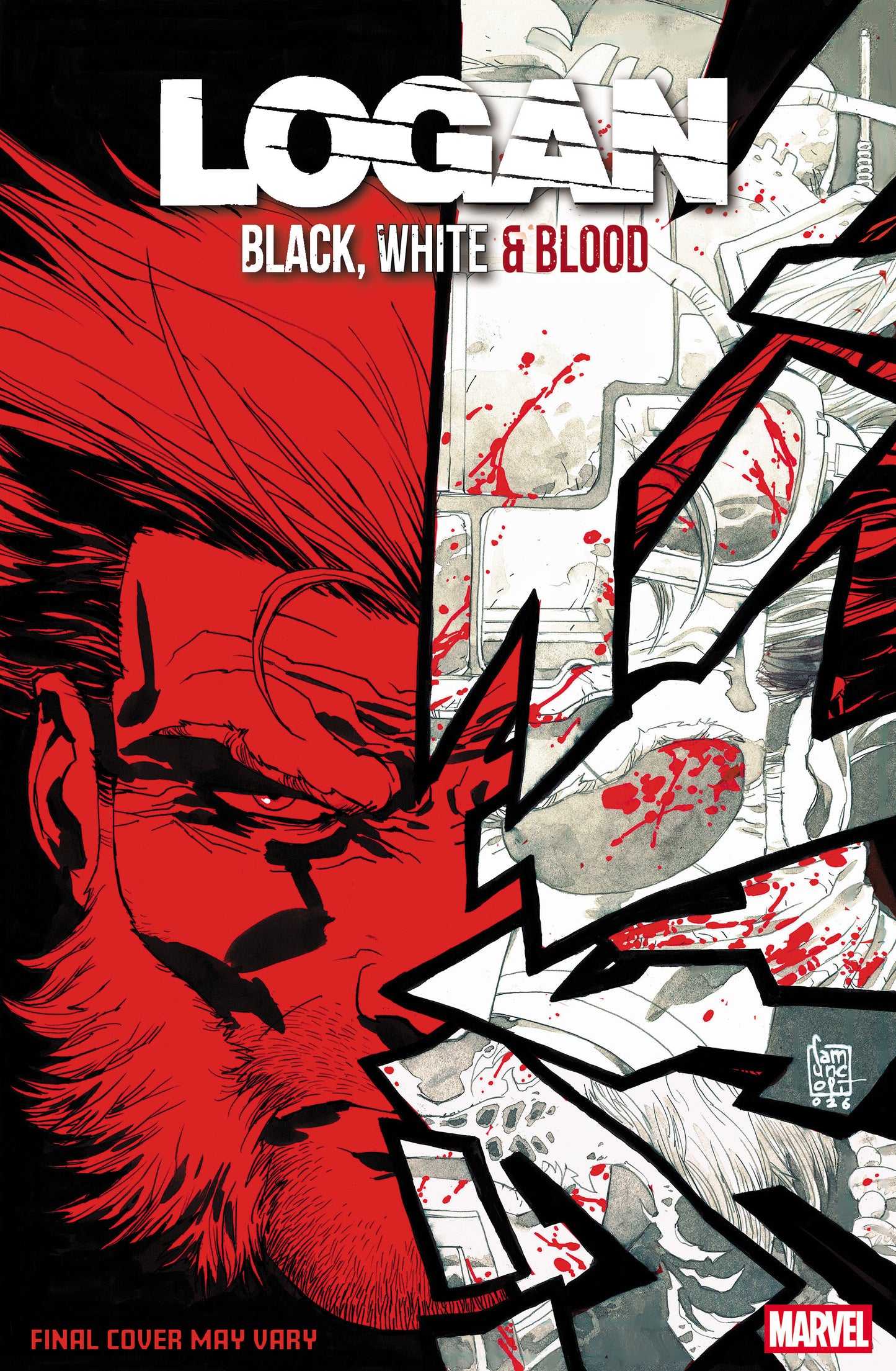 Logan: Black, White & Blood #4 Giuseppe Camuncoli 1:25 Variant