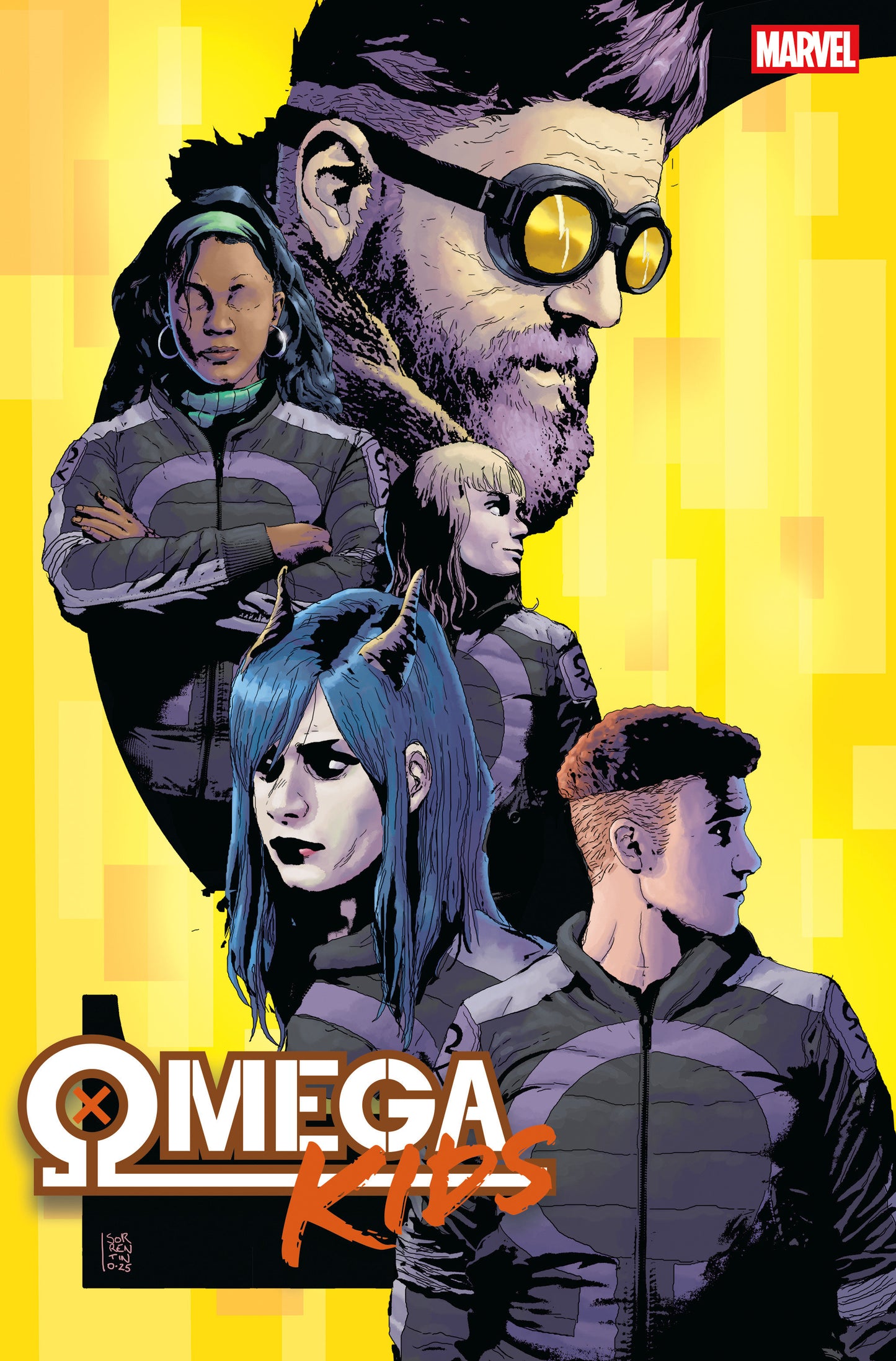 Omega Kids (2025) #1 Andrea Sorrentino 1:25 Variant