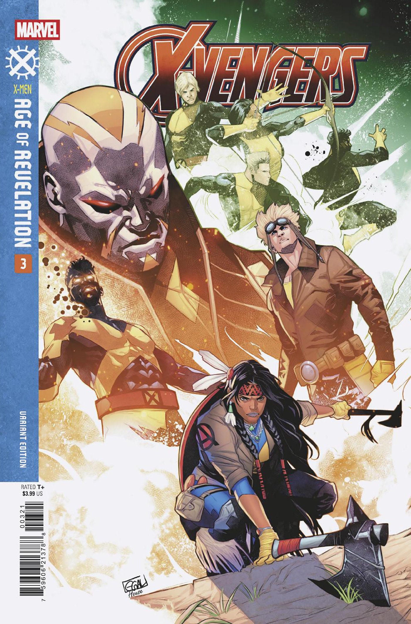 X Vengers #3 Edwin Galmon Variant [AOR]