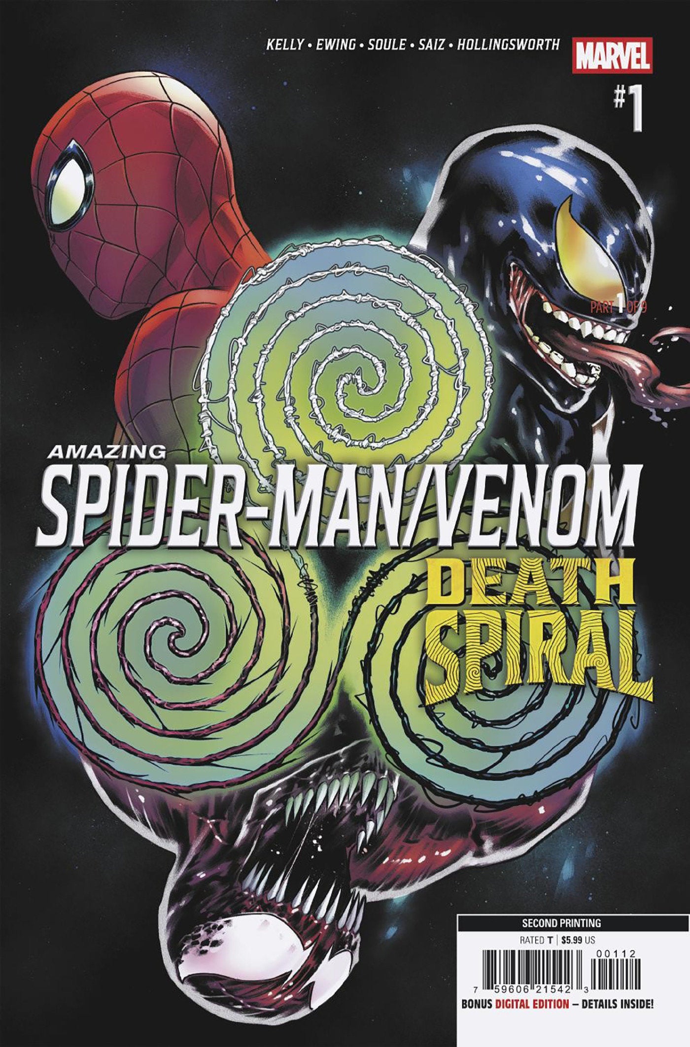 Amazing Spider-Man/Venom: Death Spiral #1 (2nd Print) Cafu Variant [Ds]