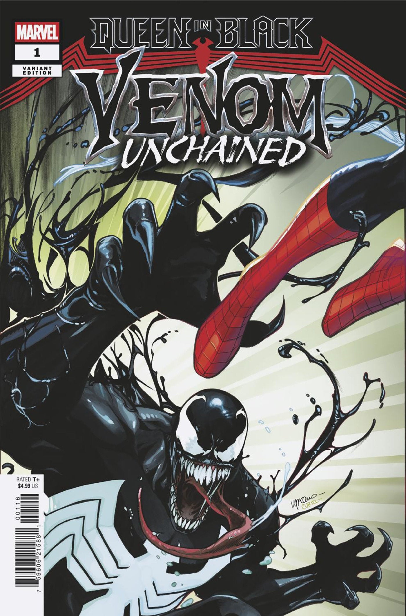 Queen In Black: Venom Unchained #1 Ema Luppachino Variant [Qib]