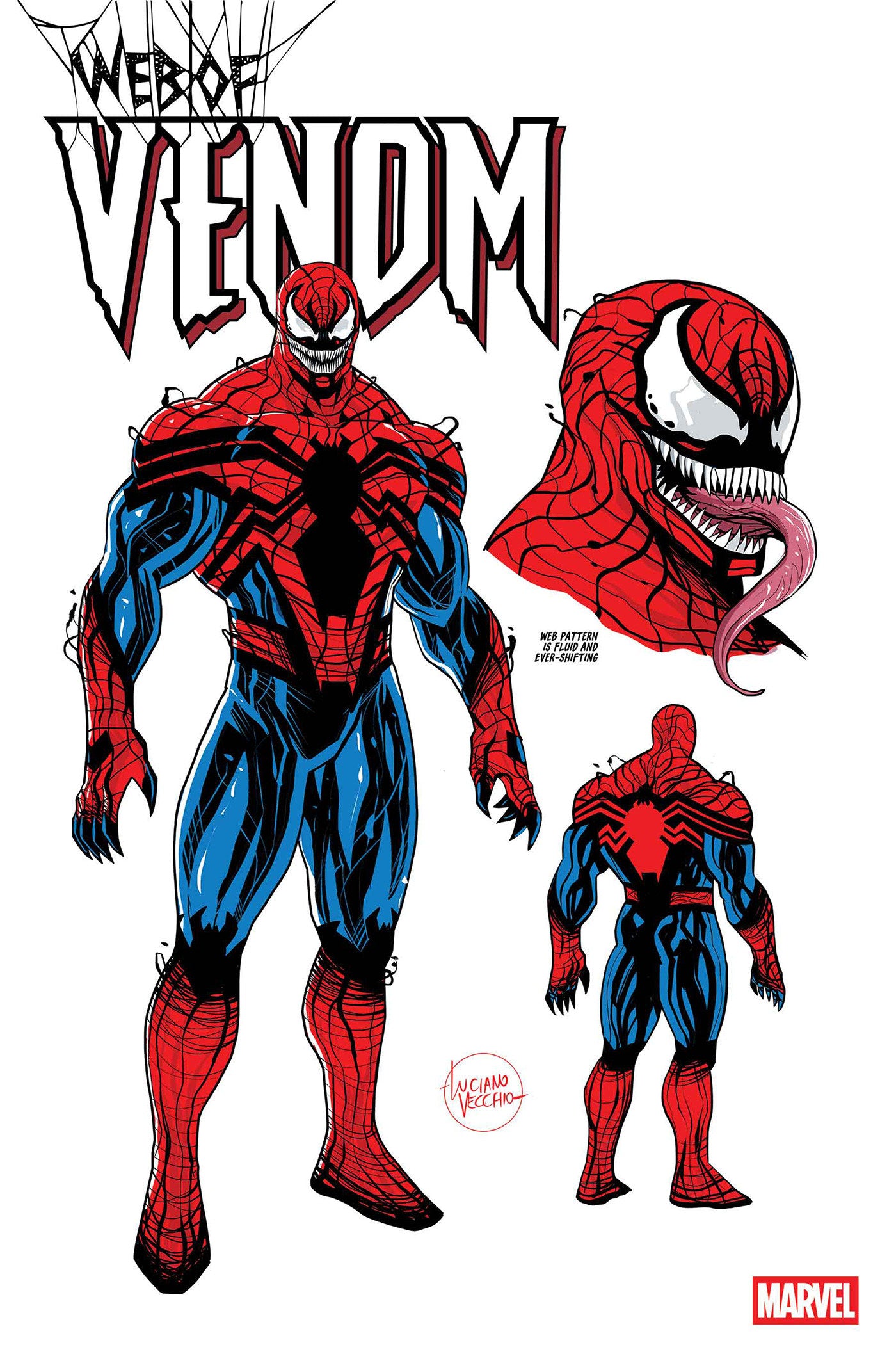 Web Of Venom #1 Luciano Vecchio 1:10 Design Variant