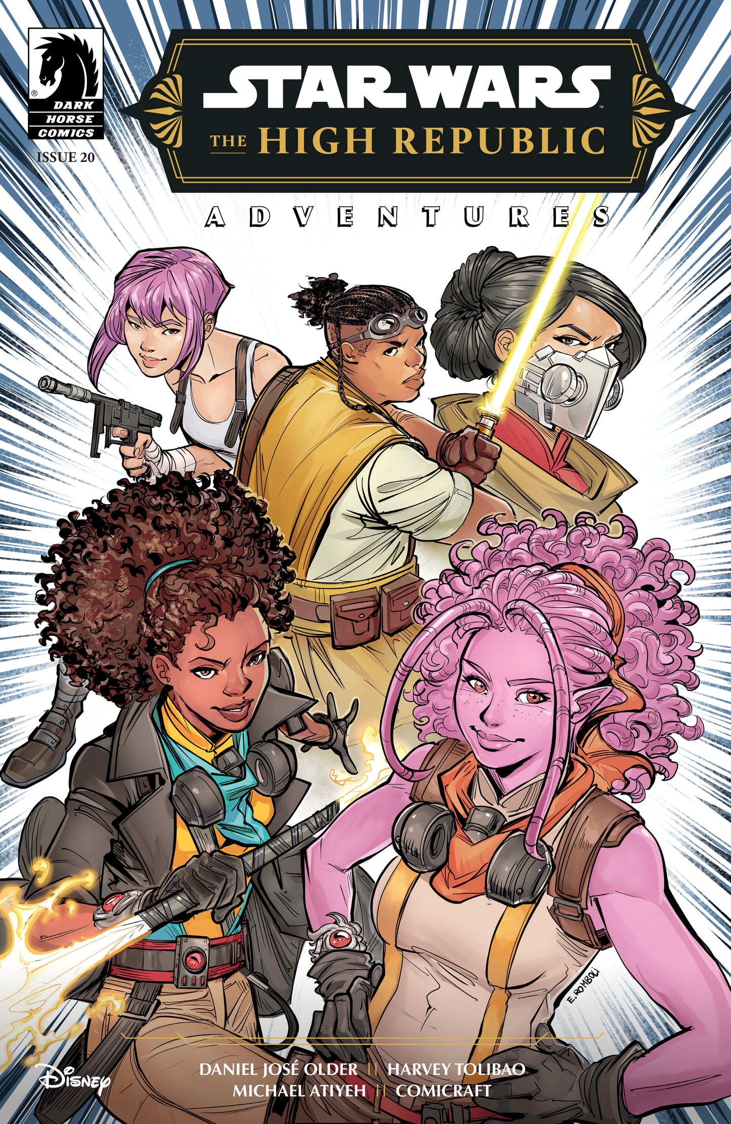 Star Wars: High Republic Adventures Phase III (2023) #20 Cover A Elisa Romboli