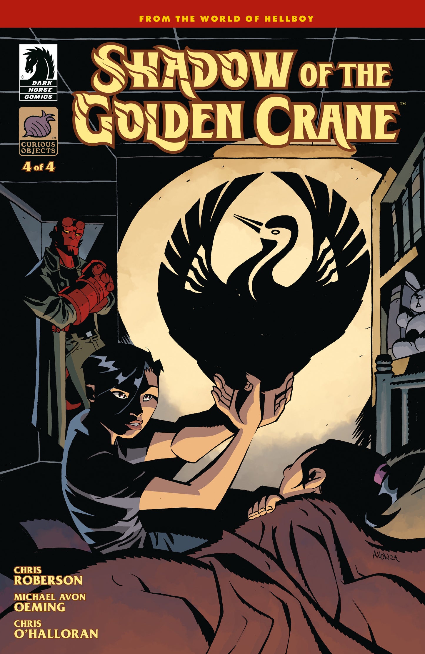 Shadow Of The Golden Crane (2025) #4 Cover A Michael Avon Oeming