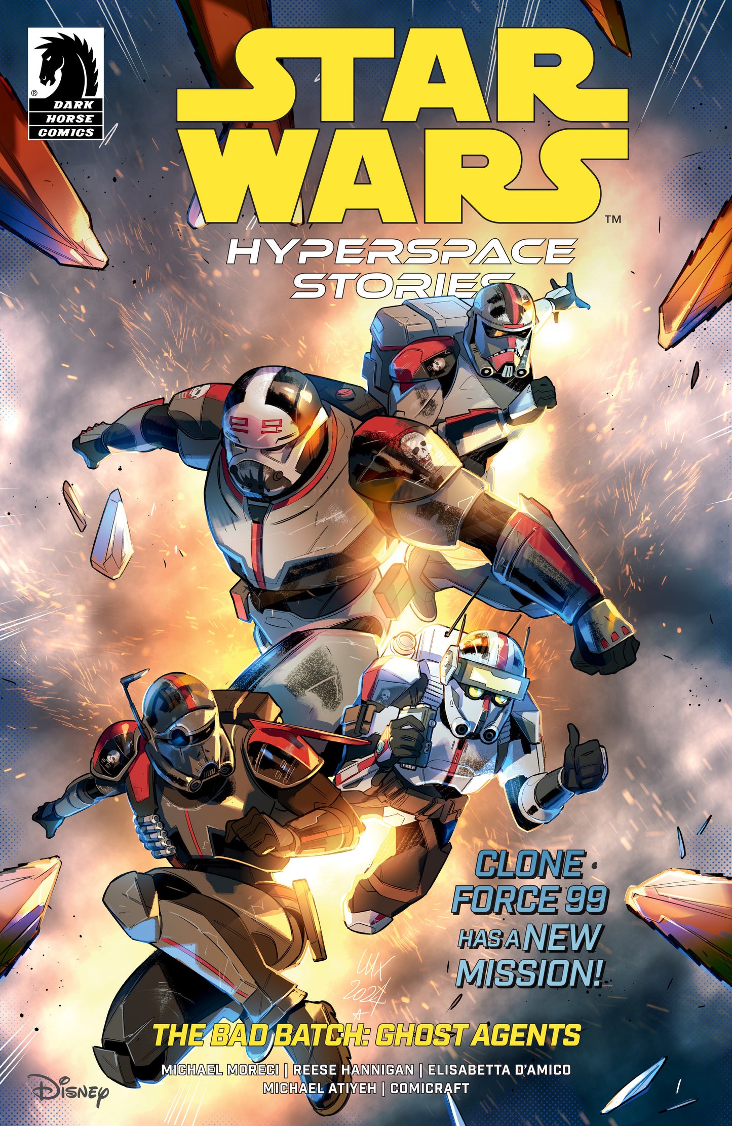 Star Wars The Bad Batch: Ghost Agents (2025) #1 Cover A Favoccia