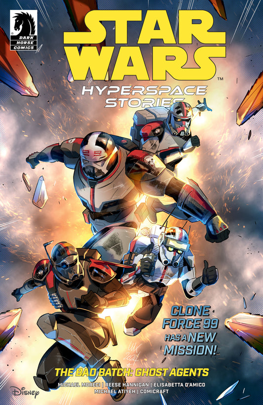 Star Wars The Bad Batch: Ghost Agents (2025) #1 Cover A Favoccia