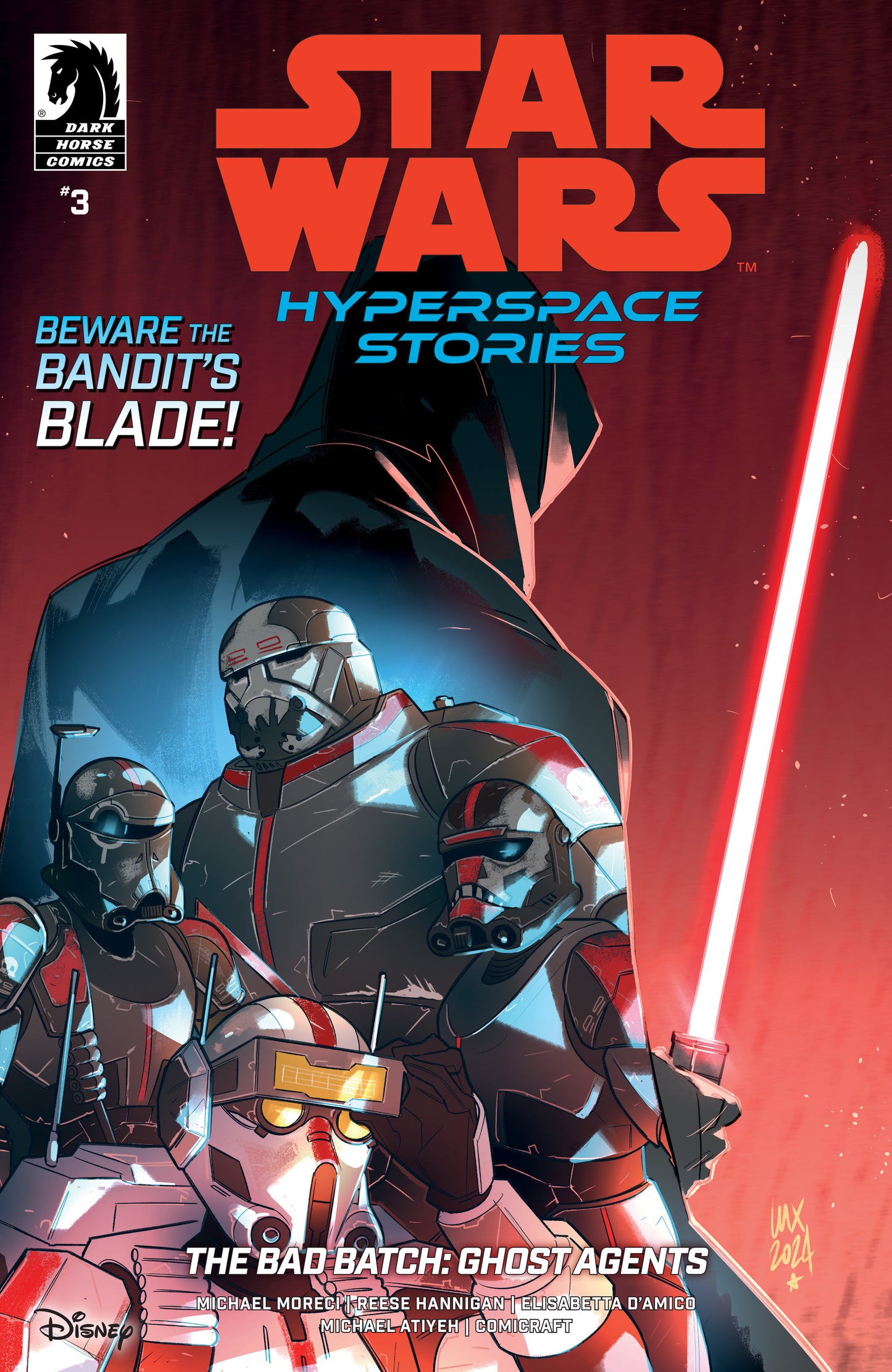 Star Wars The Bad Batch: Ghost Agents (2025) #3 Cover A Favoccia
