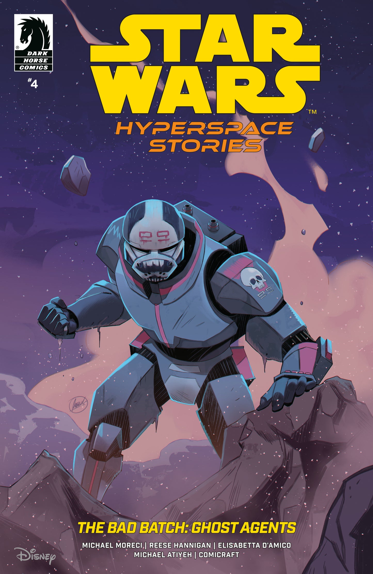 Star Wars The Bad Batch: Ghost Agents (2025) #4 Cover B Carlomagno