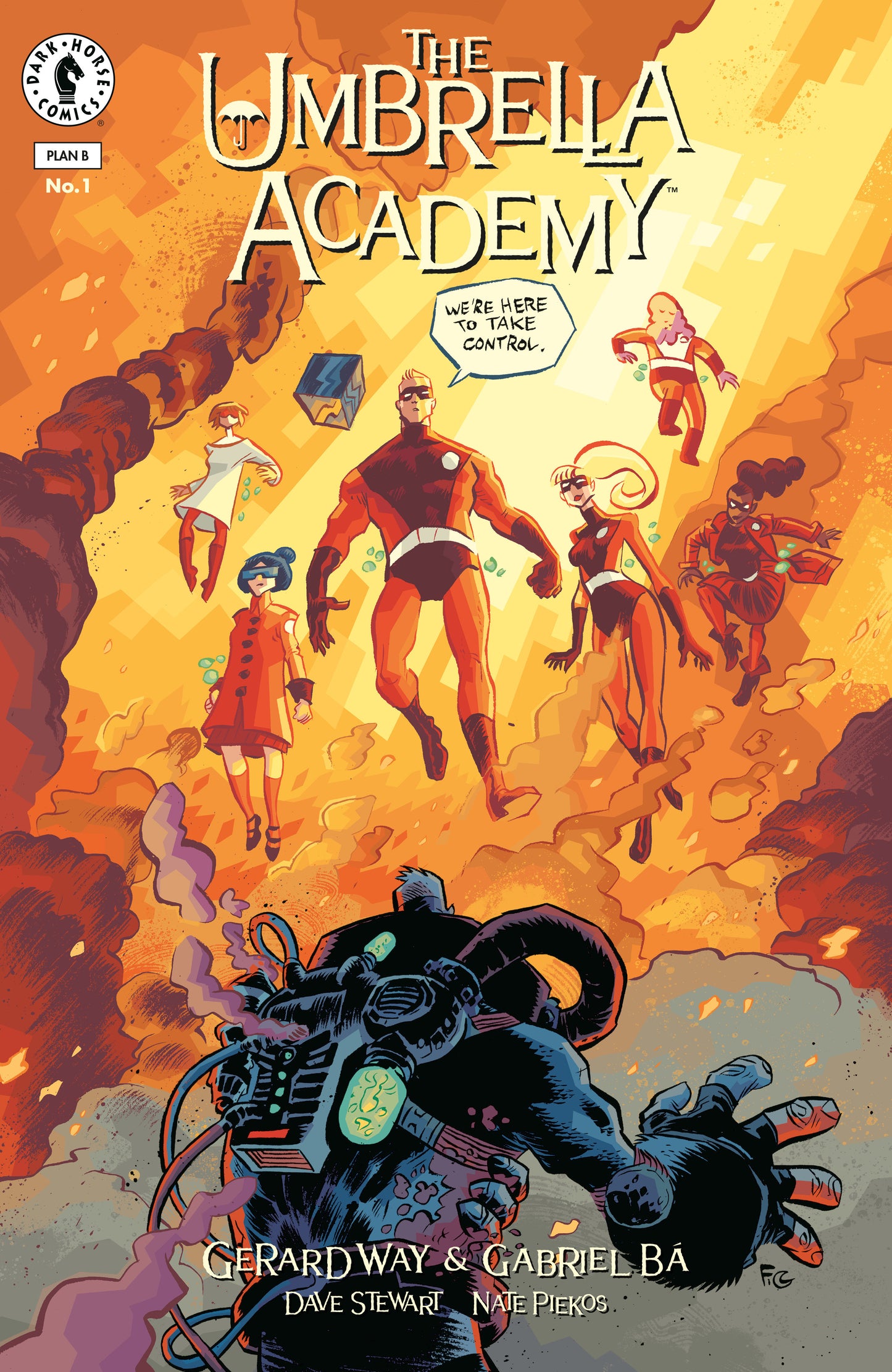 Umbrella Academy: Plan B (2025) #1 Cover B Fabio Moon