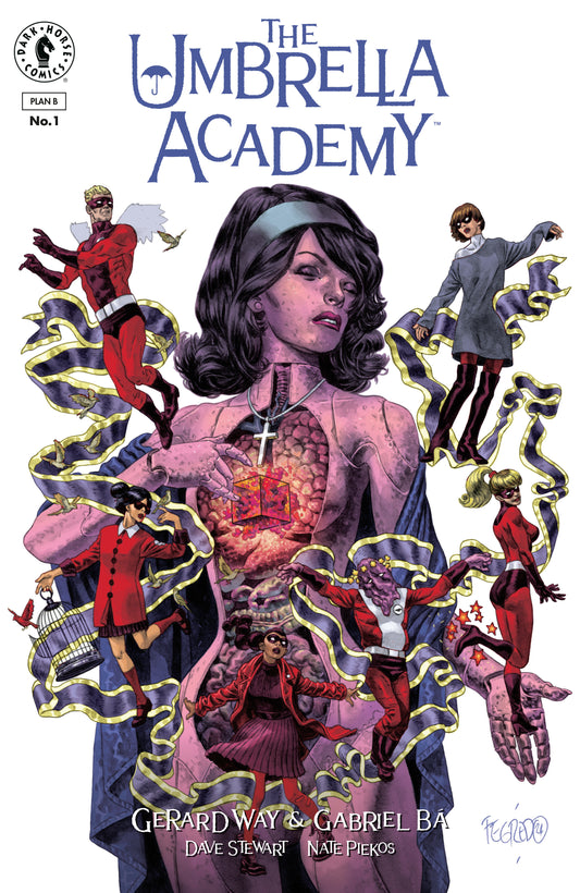 Umbrella Academy: Plan B (2025) #1 Cover E Duncan Fegredo