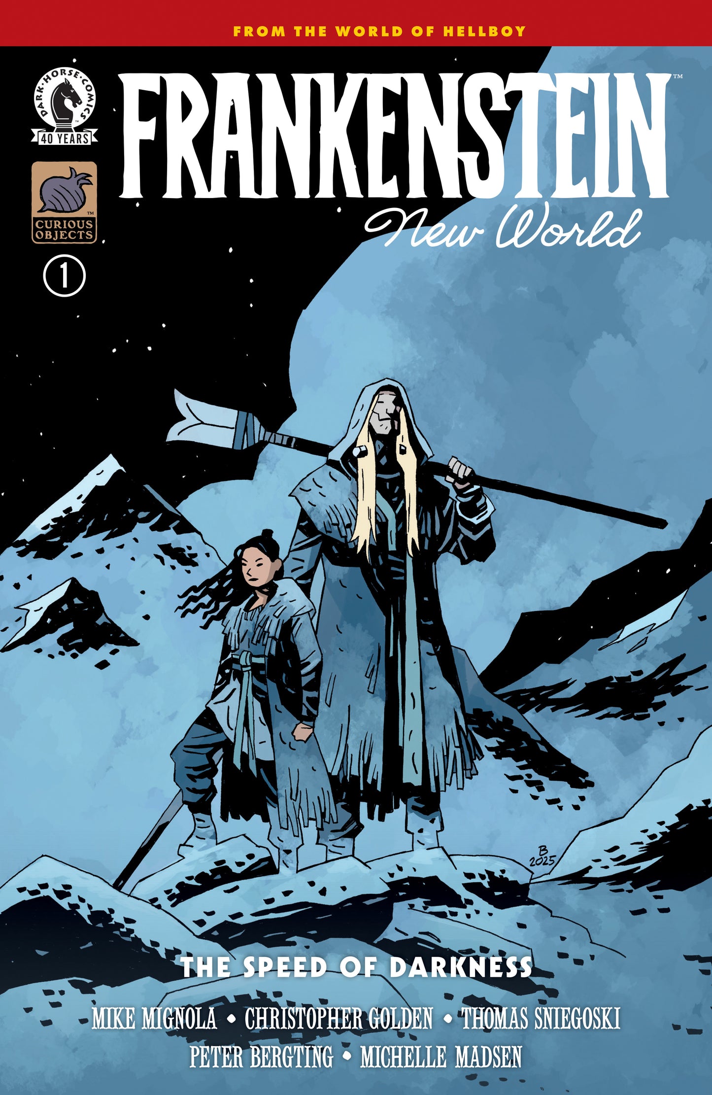 Frankenstein: New World  The Speed Of Darkness #1 (Cover A) (Peter Bergting)