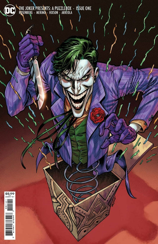 Joker Presents: A Puzzlebox (2021) #1 Jesus Merino Variant