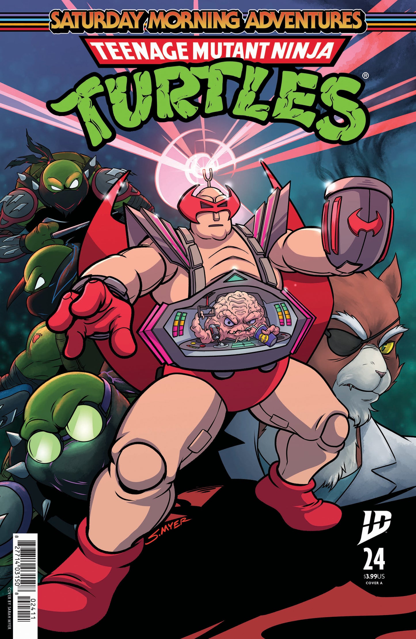 Teenage Mutant Ninja Turtles: Saturday Morning Adventures (2023) #24 Cover A Myer