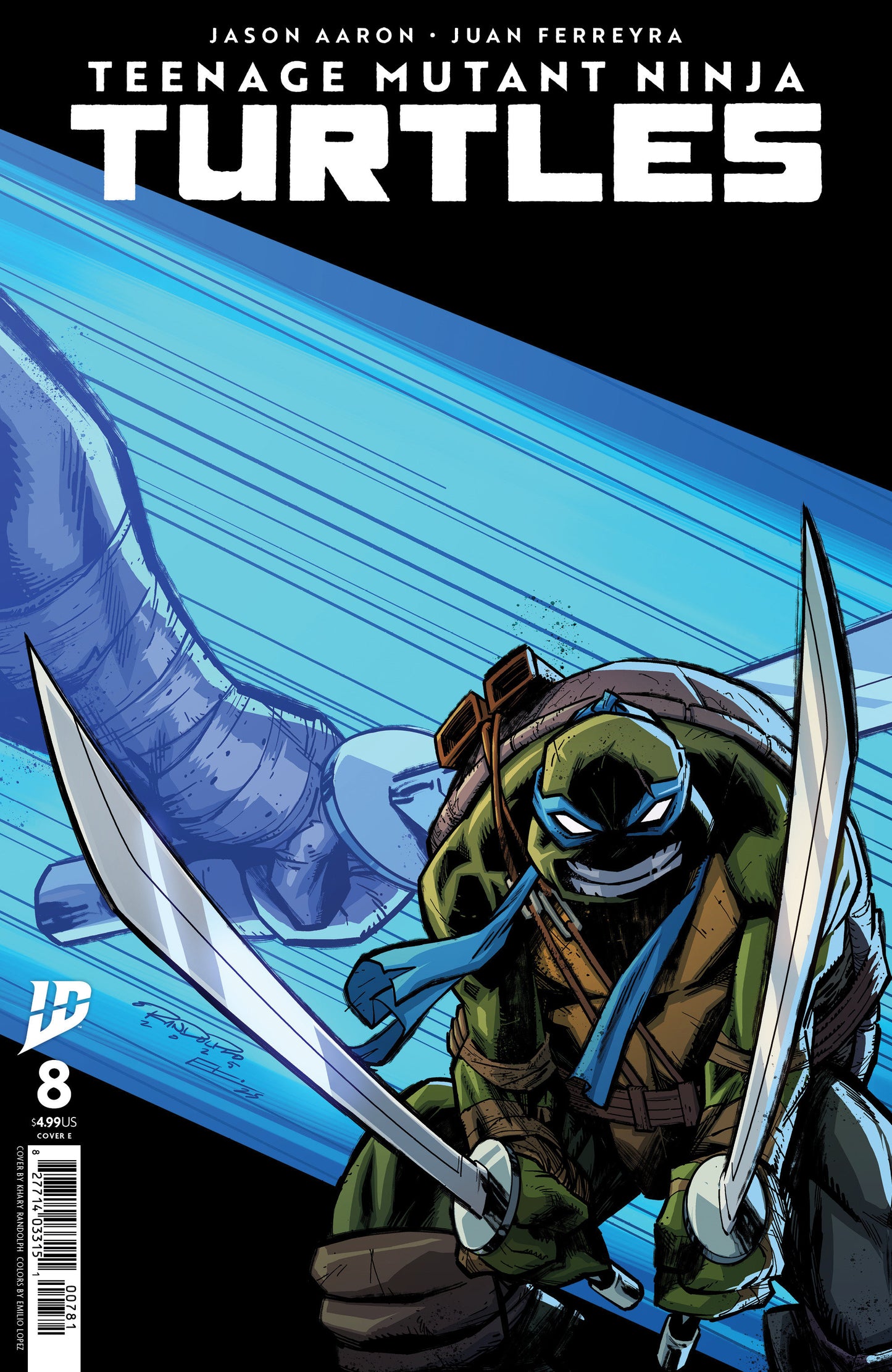 Teenage Mutant Ninja Turtles (2024) # 8 Cover E Randolph