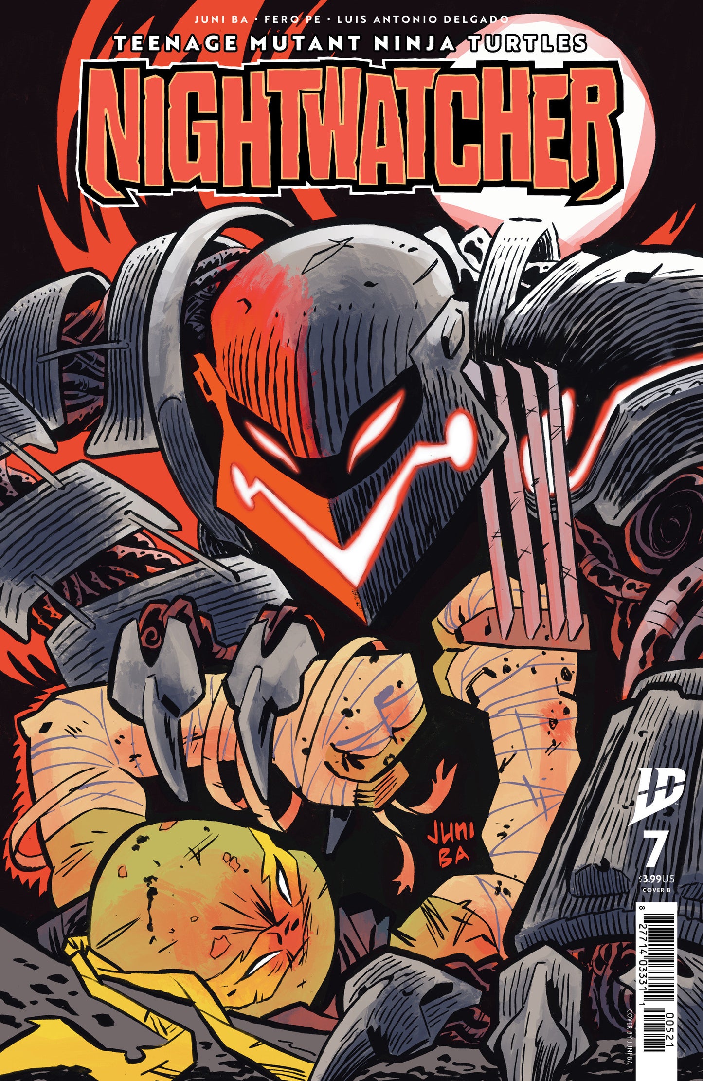 Teenage Mutant Ninja Turtles: Nightwatcher (2024) #7 Cover B Ba