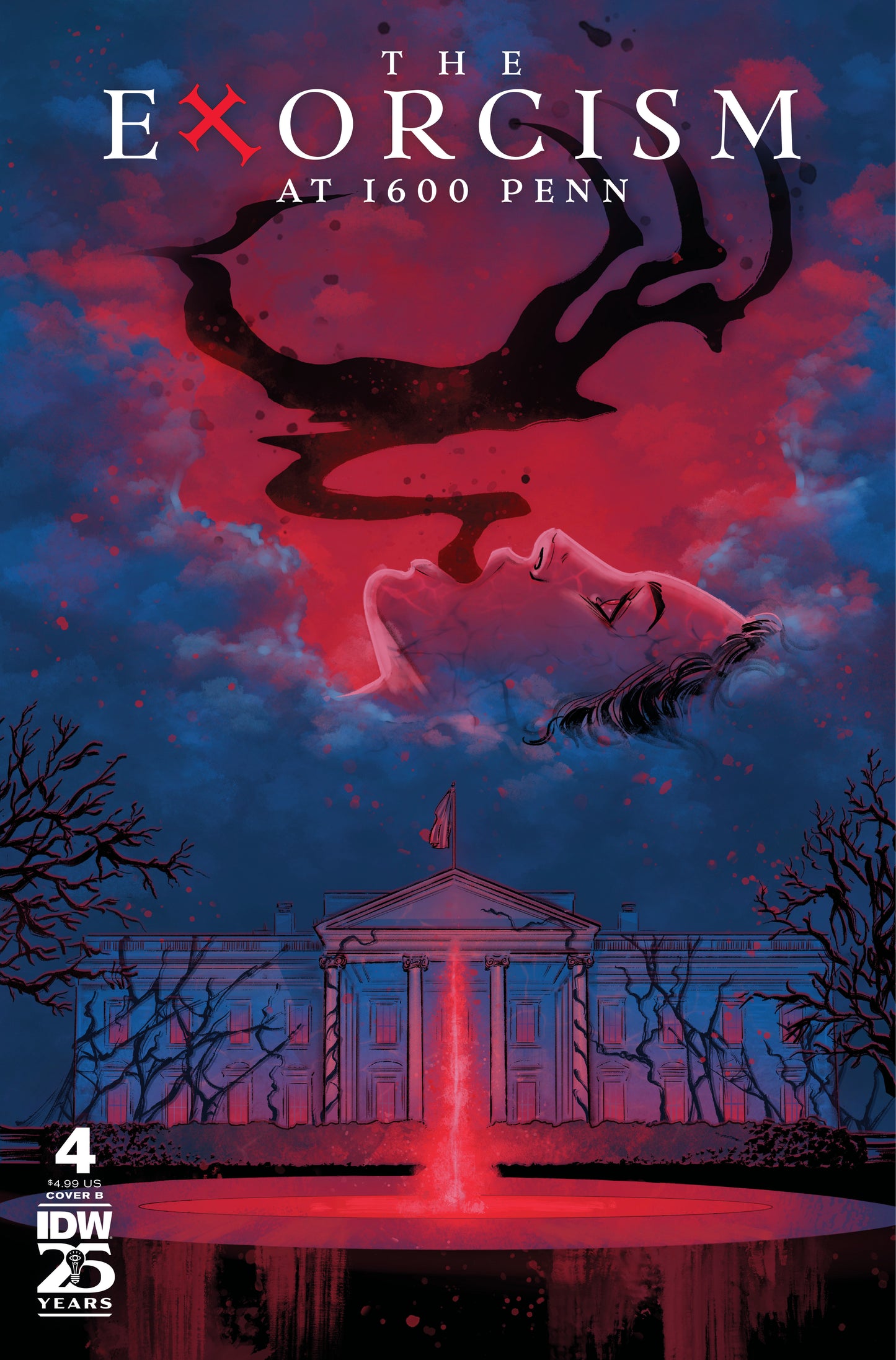 Exorcism At 1600 Penn (2024) #4 Variant B Patridge