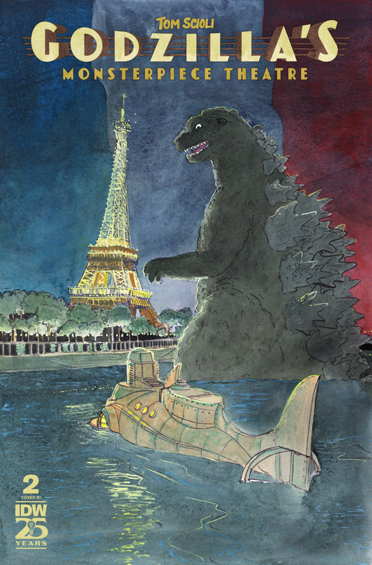 Godzilla’s Monsterpiece Theatre (2024) #2 Variant Ri (10) (Horvath)