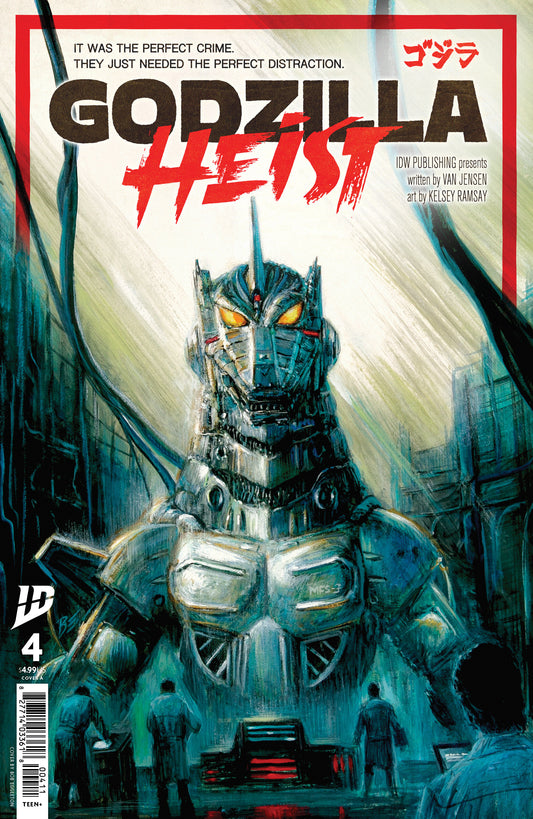 Godzilla: Heist (2025) #4 Cover A Eggleton