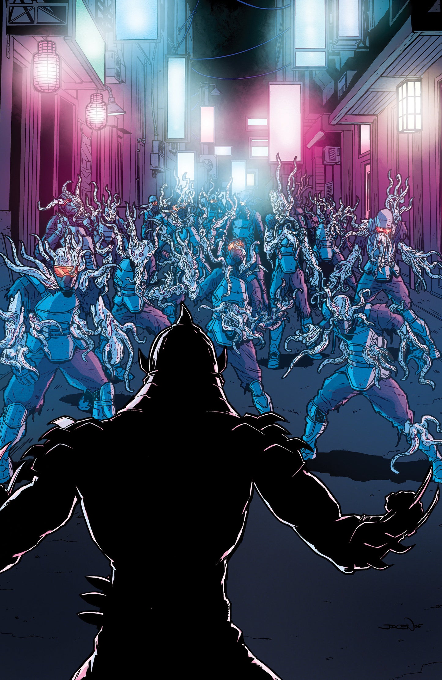 Teenage Mutant Ninja Turtles: Shredder #8 Variant Ri 1:25 (Burrows Full Art)