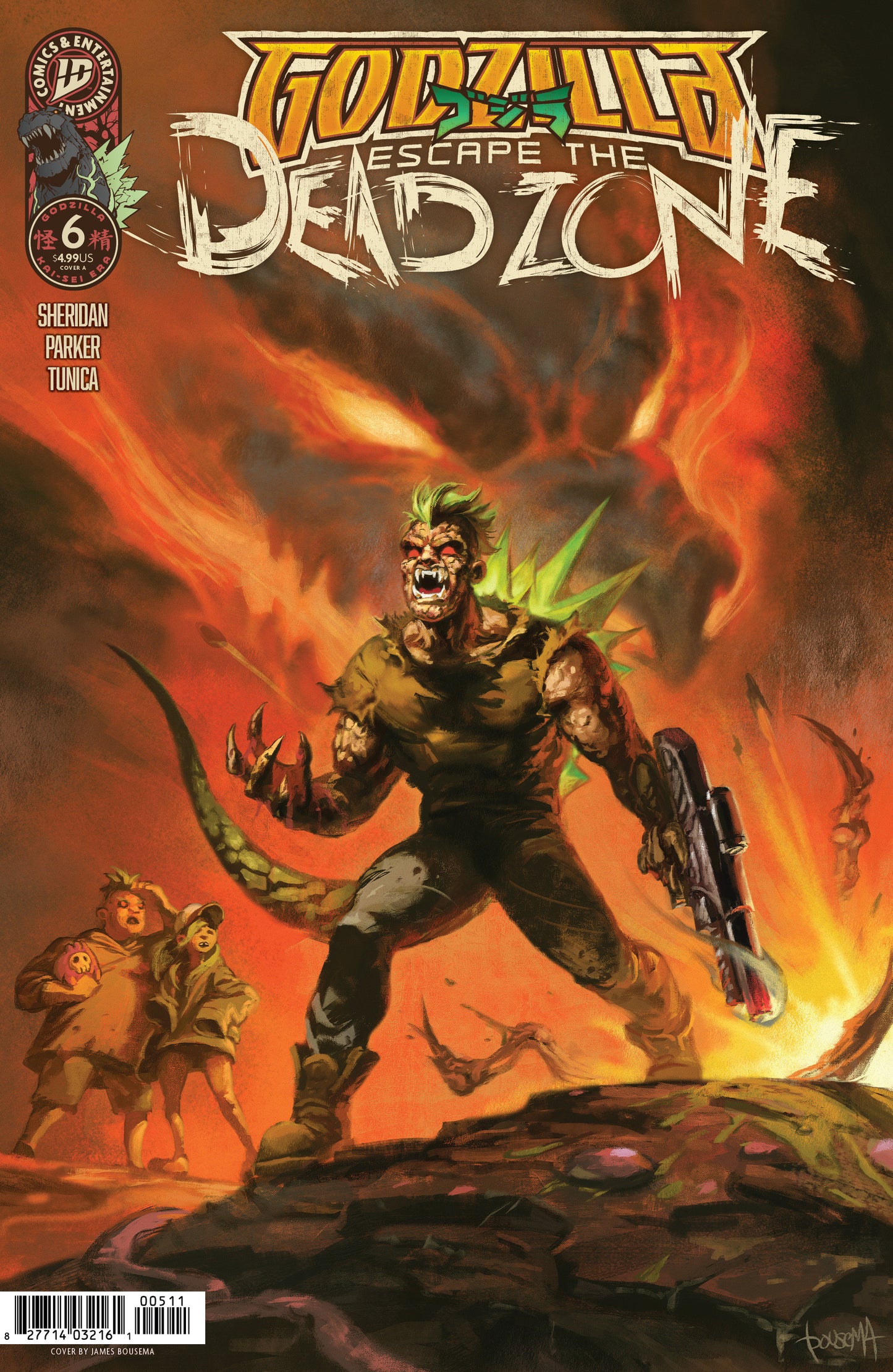 Godzilla: Escape The Deadzone [Kai Sei Era] #6 Variant B (Bousema)