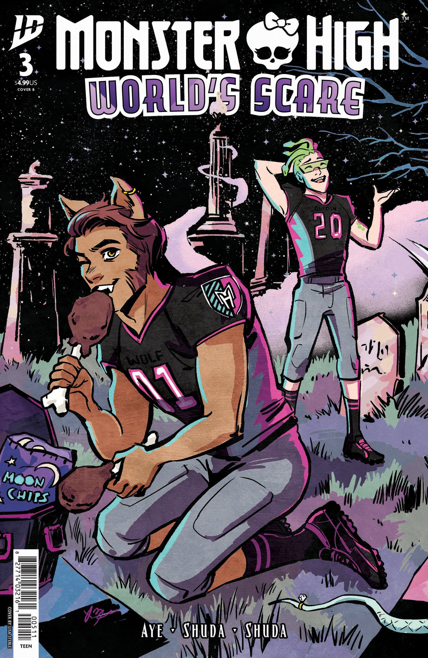 Monster High: World's Scare #3 Variant B (Sterle)