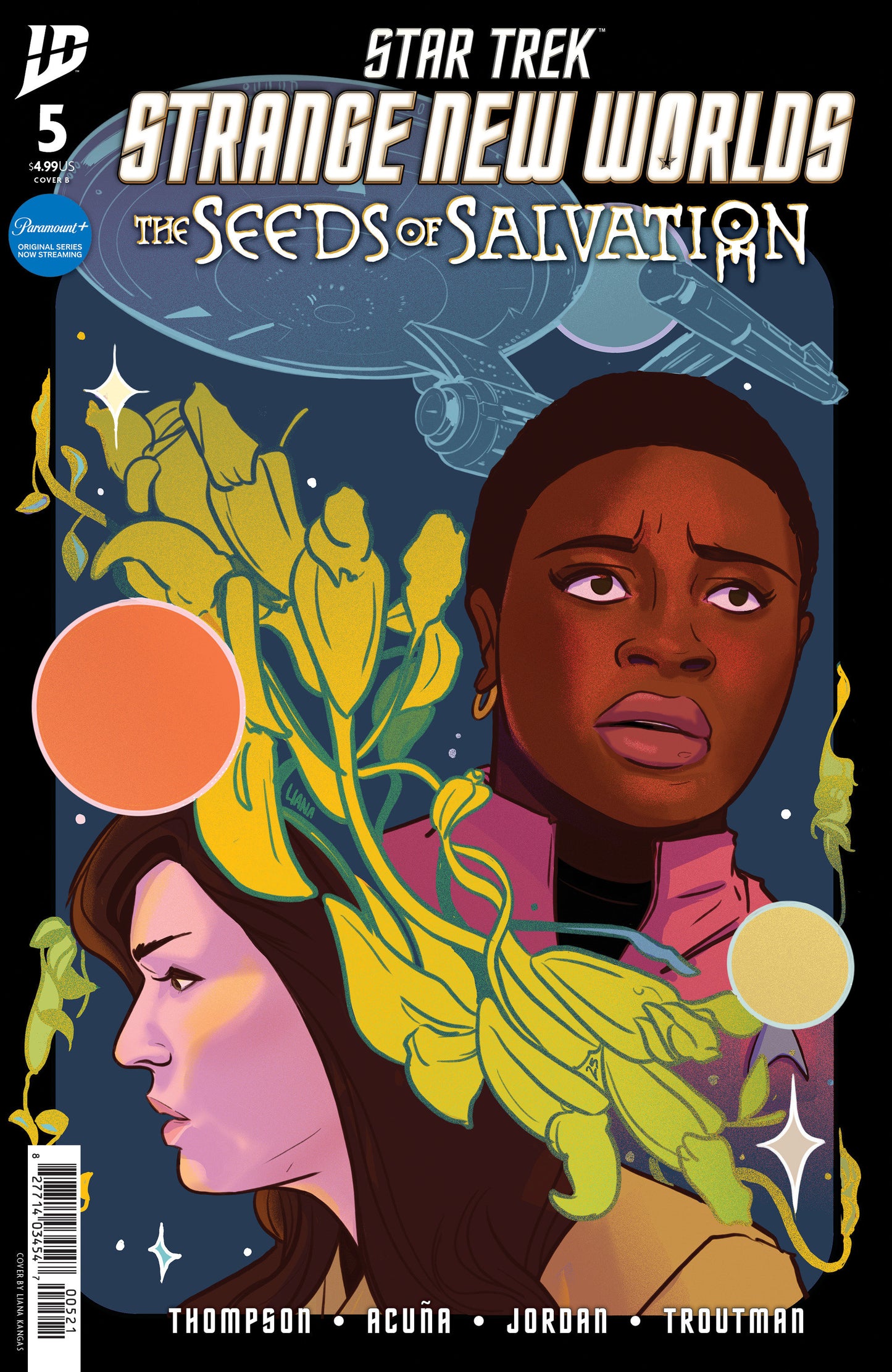 Star Trek: Strange New Worlds  The Seeds Of Salvation #5 Variant B (Kangas)
