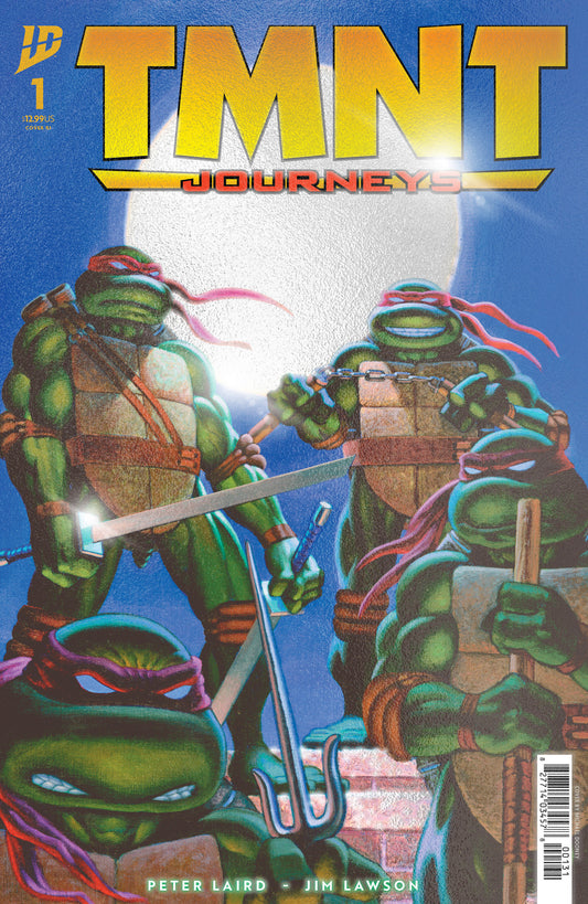 Teenage Mutant Ninja Turtles: Journeys #1 Laird & Dooney 1:10 Foil Variant