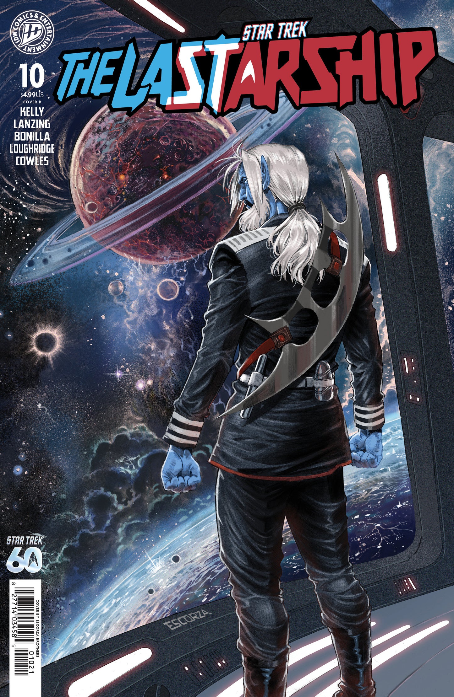 Star Trek: The Last Starship #10 Variant B (Escorza Brothers)